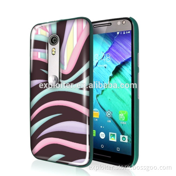 Ultra-thin epoxy resin mobile cover for motorola g3 back cover
